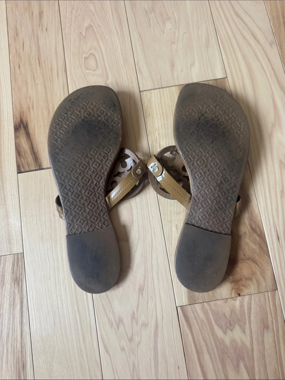 Tory Burch Tan Miller Sandal